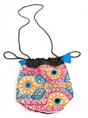 VINTAGE - Banjar Gypsy Drawstring Bag - Gypsies of India - Artisan Traditional B